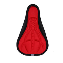 Load image into Gallery viewer, MTB Mountain Bike Cycling Thickened Extra Comfort Ultra Soft Silicone 3D Gel Pad Cushion Cover Bicycle Saddle Seat 4 Colors