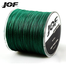 Load image into Gallery viewer, JOF 500M 300M 100M Multicolour PE Braided Wire 4 Strands Multifilament Japanese Fishing Line