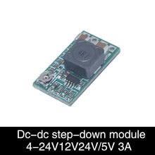 Load image into Gallery viewer, 3A 5A 8A DC-DC Buck Step-down Power Supply Module 5V-12V 24V to 5V 3.3V 9V 12V Fixed Output High-Current