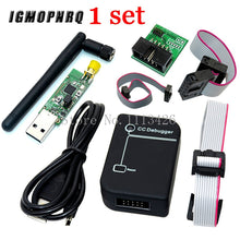Load image into Gallery viewer, CC2531 Zigbee Emulator CC-Debugger USB Programmer CC2540 CC2531 Sniffer with antenna Bluetooth Module Connector Downloader Cable

