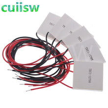 Load image into Gallery viewer, TEC1-12706 Thermoelectric Cooler Peltier TEC1-12705 TEC1-12710 TEC1-12703 40*40MM 12V Peltier Elemente Module
