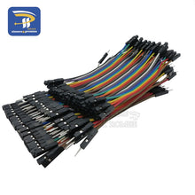 Load image into Gallery viewer, Dupont Line 120pcs 10CM 40Pin Male to Male + Male to Female and Female to Female Jumper Wire Dupont Cable for Arduino DIY KIT
