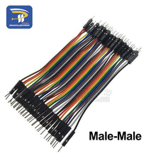 Load image into Gallery viewer, Dupont Line 120pcs 10CM 40Pin Male to Male + Male to Female and Female to Female Jumper Wire Dupont Cable for Arduino DIY KIT
