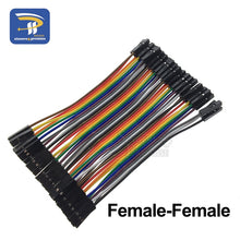 Load image into Gallery viewer, Dupont Line 120pcs 10CM 40Pin Male to Male + Male to Female and Female to Female Jumper Wire Dupont Cable for Arduino DIY KIT
