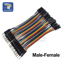Load image into Gallery viewer, Dupont Line 120pcs 10CM 40Pin Male to Male + Male to Female and Female to Female Jumper Wire Dupont Cable for Arduino DIY KIT

