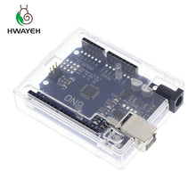 Load image into Gallery viewer, HWAYEH high quality One set UNO R3 CH340G+MEGA328P Chip 16Mhz For Arduino UNO R3 Development board + USB CABLE
